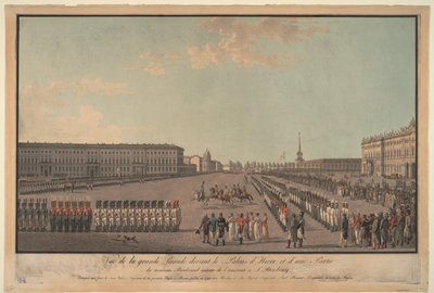 La parata davanti al Palazzo d