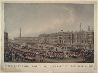 La parata davanti al Palazzo d