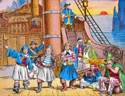 I pirati a casa, c1905 da Unbekannt