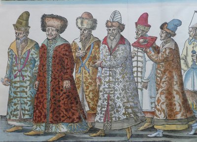 I sovrani di Mosca. Gran Duca Ivan III, Vasilij III Ivanovich, Ivan IV il Terribile e il loro Amba da Unbekannt