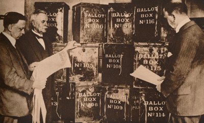 La seconda elezione generale del 1924, 1935 da Unbekannt