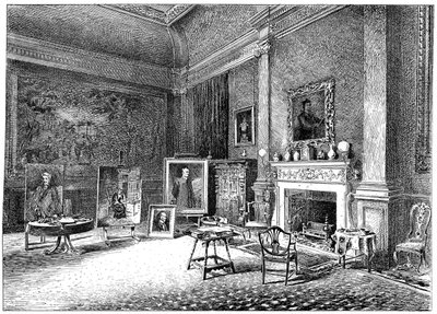 Lo studio di John Everett Millais, c. 1880-1882 da Unbekannt