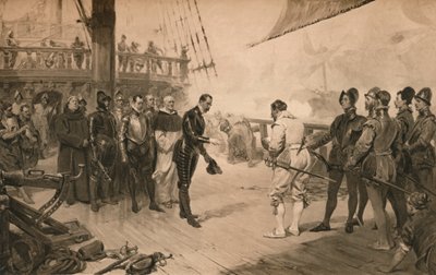 La resa di Don Anton a Sir Francis Drake, 1 marzo 1579 da Unbekannt
