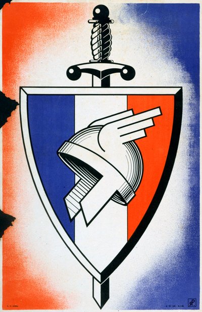 Il Simbolo della Legione dei Volontari Francesi, 1941-1944 da Unbekannt