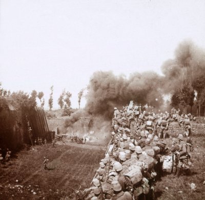 La presa di Bezonvaux da parte dei tedeschi, Verdun, Francia settentrionale da Unbekannt