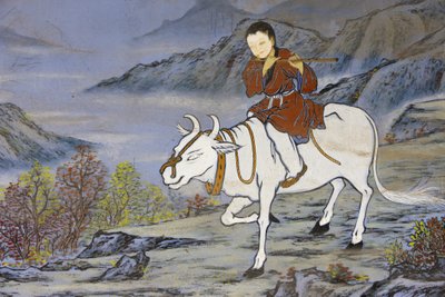 Le dieci immagini del pastore di buoi del Buddismo Zen rappresentano le fasi dell