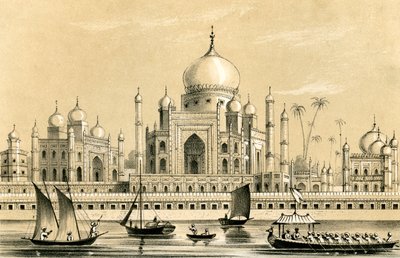 La tomba del favorito Sultano di Akbar Khan ad Agra da Unbekannt