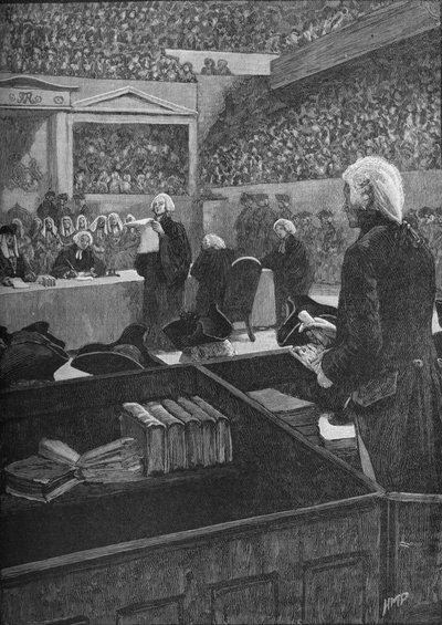 Il processo di Warren Hastings, 1788-1795, 1905 da Unbekannt