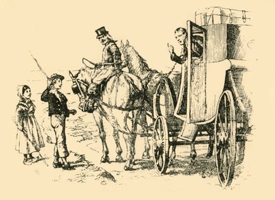 La carrozza del tutore li incontrò, 1907 da Unbekannt