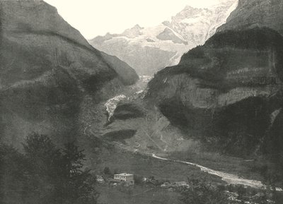 La valle, Grindenwald, Svizzera, 1895 da Unbekannt