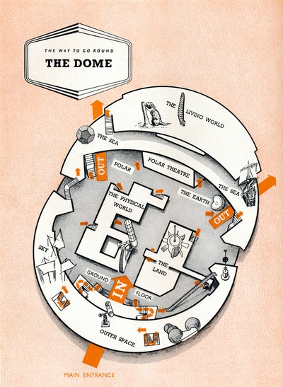 Il modo di girare intorno alla Cupola, 1951 da Unbekannt