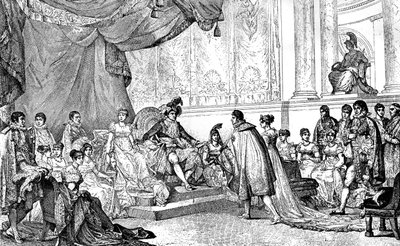 Il matrimonio di Jerome Bonaparte, 22 agosto 1807 1882-1884 da Unbekannt