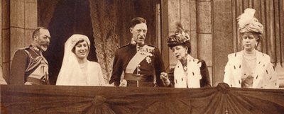 Il matrimonio della Principessa Mary e del Visconte Lascelles, 28 febbraio 1922, 1935 da Unbekannt