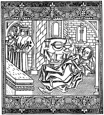 La moglie di Xanthus addormentata, 1485 1964 da Unbekannt