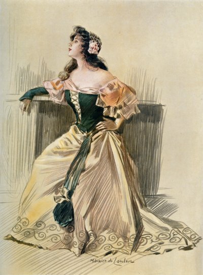 Teatro De La Porte-Saint-Martin - Falstaff - Nelly. - Mlle. Pannetier da Unbekannt