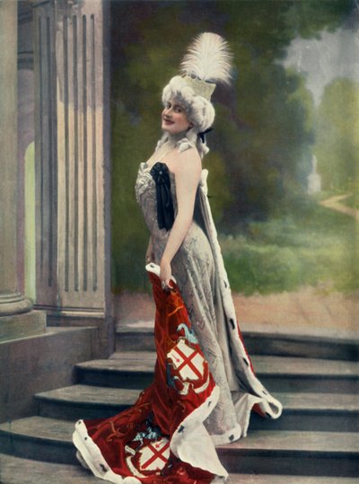 Théâtre Des Variétés. - Paris Aux Variétés - La Commère. - Mlle. Saulier, 1904 da Unbekannt