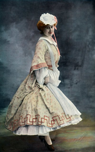 Teatro Des Varietes. La Chauve-Souris. Arlette. - Mlle. Jeanne Saulier, 1904 da Unbekannt