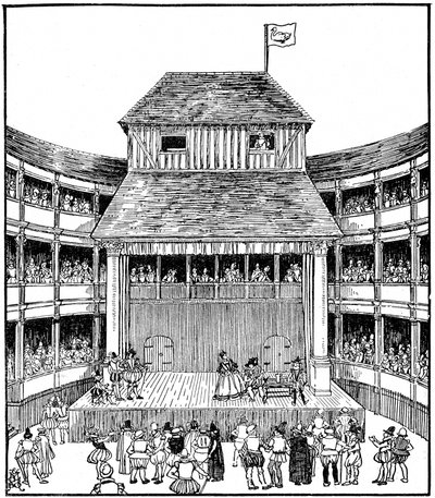 Teatro o teatro nel tempo di Elisabetta I da Unbekannt