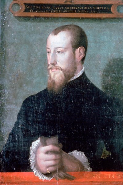 Theodore Beza, studioso e teologo protestante francese, XVI secolo da Unbekannt