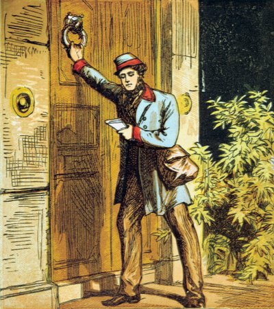 Ecco il colpo del postino!, 1867 da Unbekannt