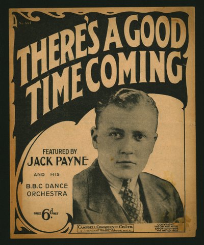 Theres a Good Time Coming, spartito musicale, 1930 da Unbekannt