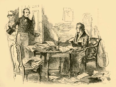 Trovarono Schubert al lavoro da Unbekannt