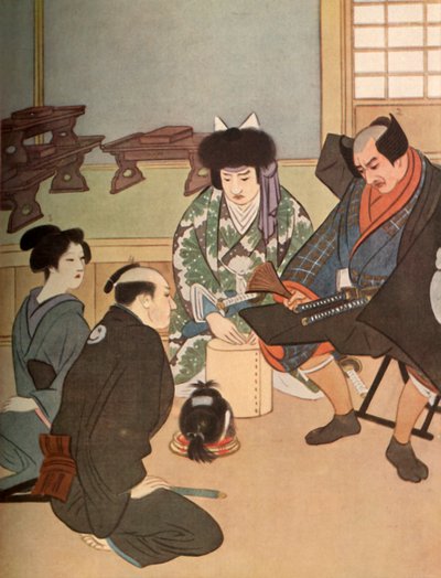 Questa è la testa di Kanshusai, il figlio del signore Sugawara!, 1919 da Unbekannt