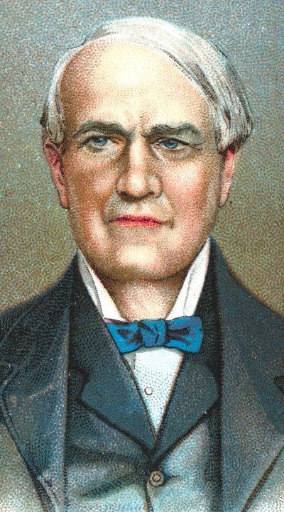 Thomas Alva Edison, inventore americano da Unbekannt