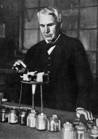 Thomas Alva Edison, inventore e imprenditore americano, 1926 da Unbekannt