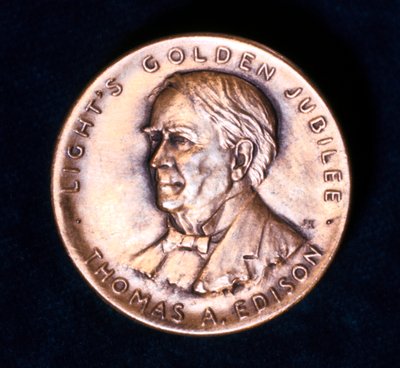 Thomas Alva Edison, fisico e inventore americano, 1929 da Unbekannt