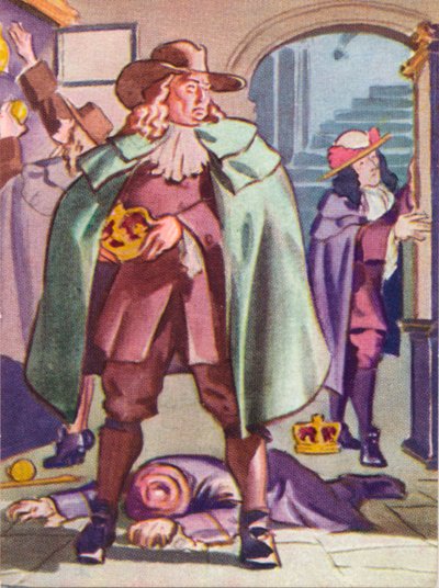 Thomas Blood tenta di rubare i Gioielli della Corona dalla Torre di Londra nel 1671, 1937 da Unbekannt