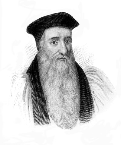 Thomas Cranmer, Arcivescovo di Canterbury, c1850 da Unbekannt