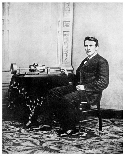 Thomas Edison, inventore americano da Unbekannt