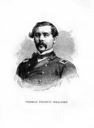 Thomas Francis Meagher, rivoluzionario irlandese, 1872 da Unbekannt