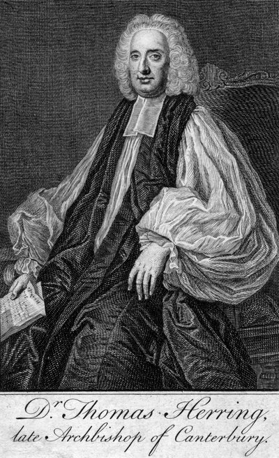 Thomas Herring 1693-1757, Arcivescovo di Canterbury da Unbekannt
