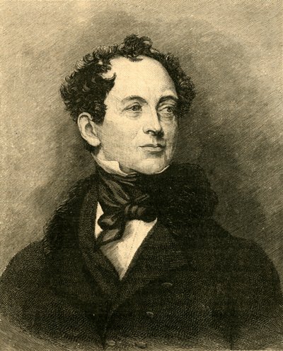 Thomas Moore, poeta irlandese e biografo di Lord Byron, c1829 c1890 da Unbekannt