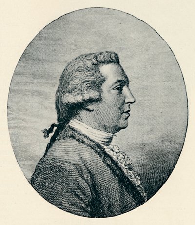Thomas Tyers nato nel 1726, morto nel 1787, 1907 da Unbekannt