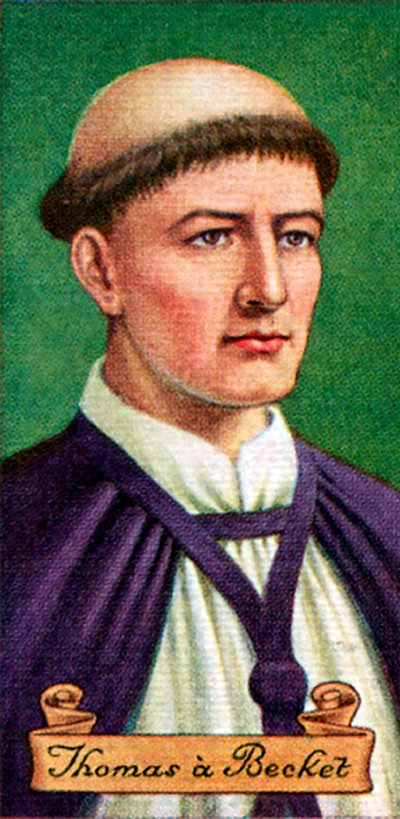 Thomas a Becket, tratto da una serie di carte da sigaretta, 1935 da Unbekannt