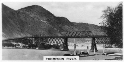 Fiume Thompson, Columbia Britannica, Canada da Unbekannt