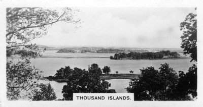 Mille Isole, Fiume San Lorenzo, Canada, c1920s da Unbekannt
