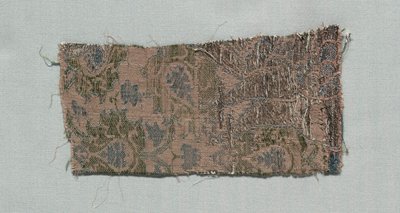 Tre frammenti di seta gotica italiana, 1350-1399 da Unbekannt