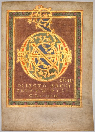 Pagina del titolo del Tonario dell