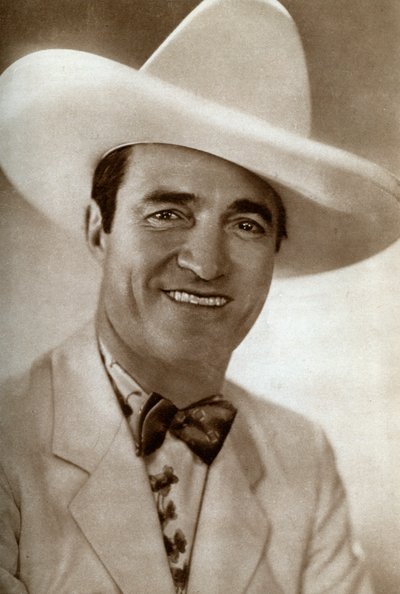Tom Mix, attore cinematografico americano, 1933 da Unbekannt