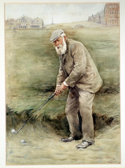 Tom Morris senior, golfista britannico, ritratto, c1910 da Unbekannt