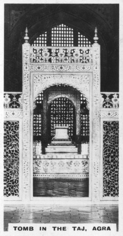 Tomba nel Taj, Agra, Uttar Pradesh, India da Unbekannt