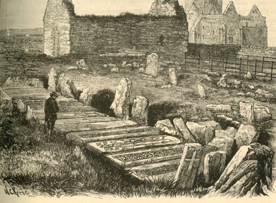 Tombe dei Re, Cappella di St. Oran e Cattedrale di Iona, 1898 da Unbekannt