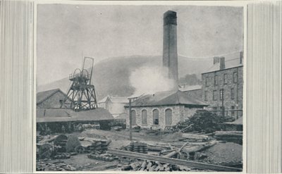 Cima di una miniera di carbone, 1910 da Unbekannt