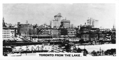 Toronto dal lago, Canada, c1920 da Unbekannt
