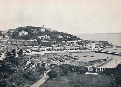Torquay - Vista generale da Waldron Hill, 1895 da Unbekannt