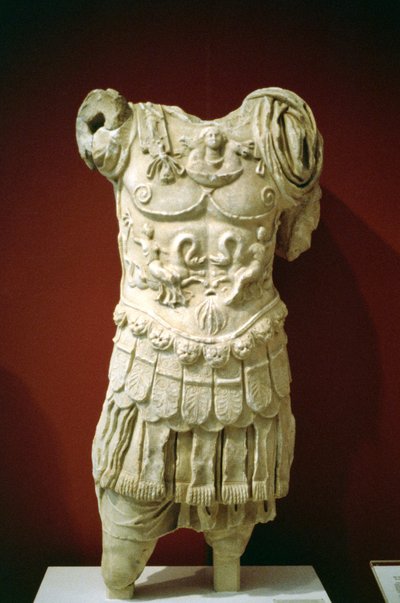 Torso di un imperatore romano non identificato con corazza da Unbekannt